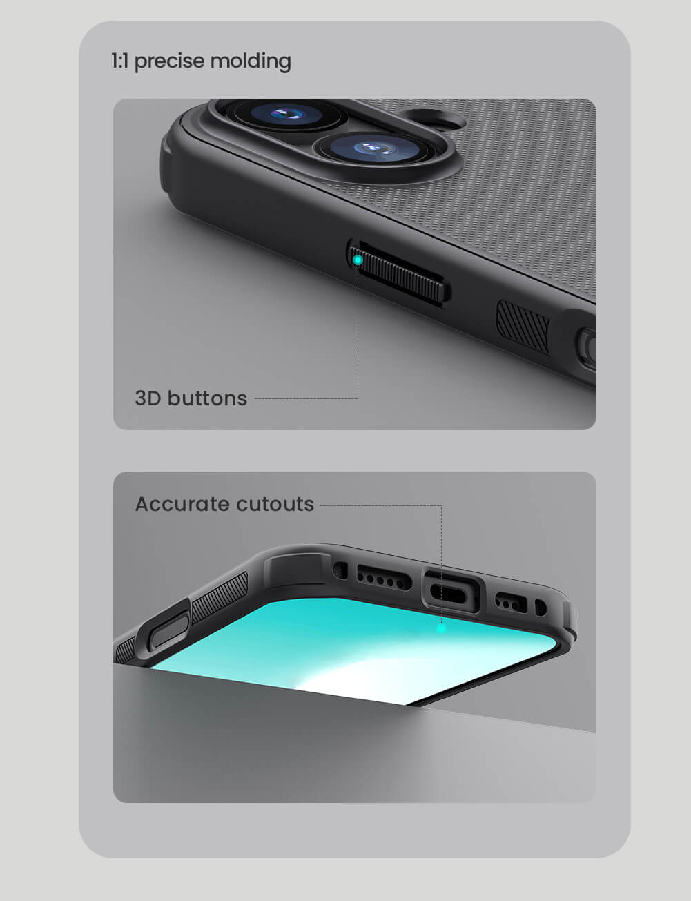 Чехол-крышка NILLKIN для Apple iPhone 17 6.3 (2025) (серия Frosted shield Pro Magnetic case)
